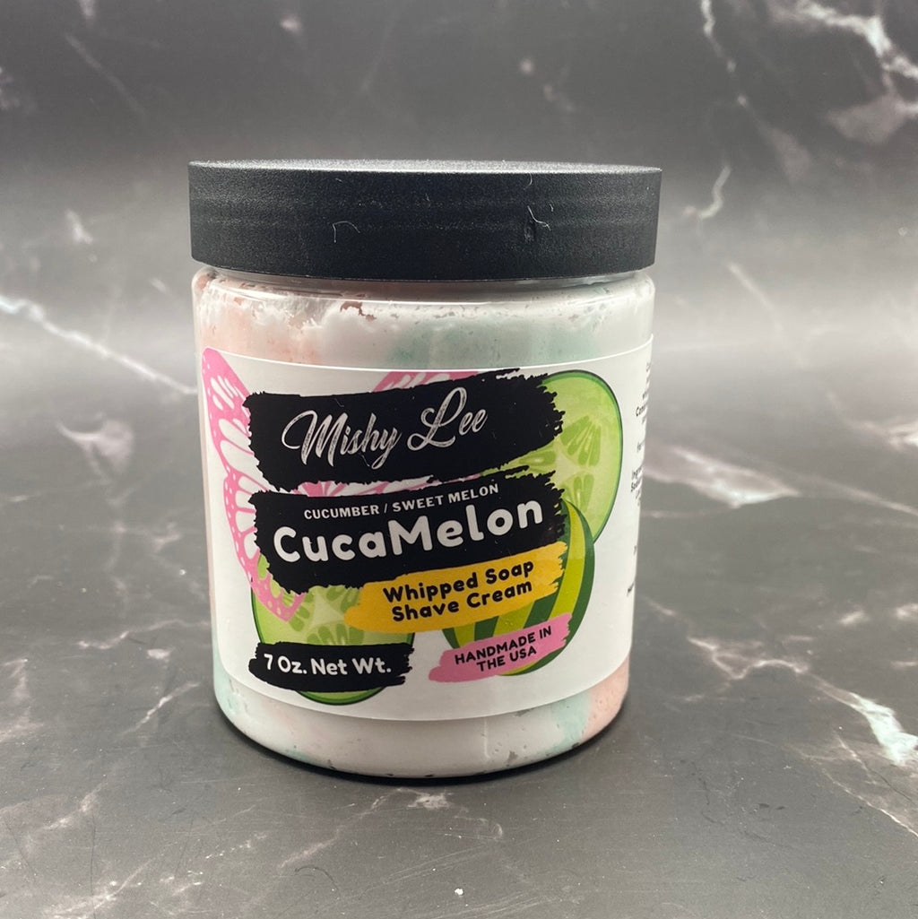 CucaMelon Whipped Soap and Shave - 7 Oz.