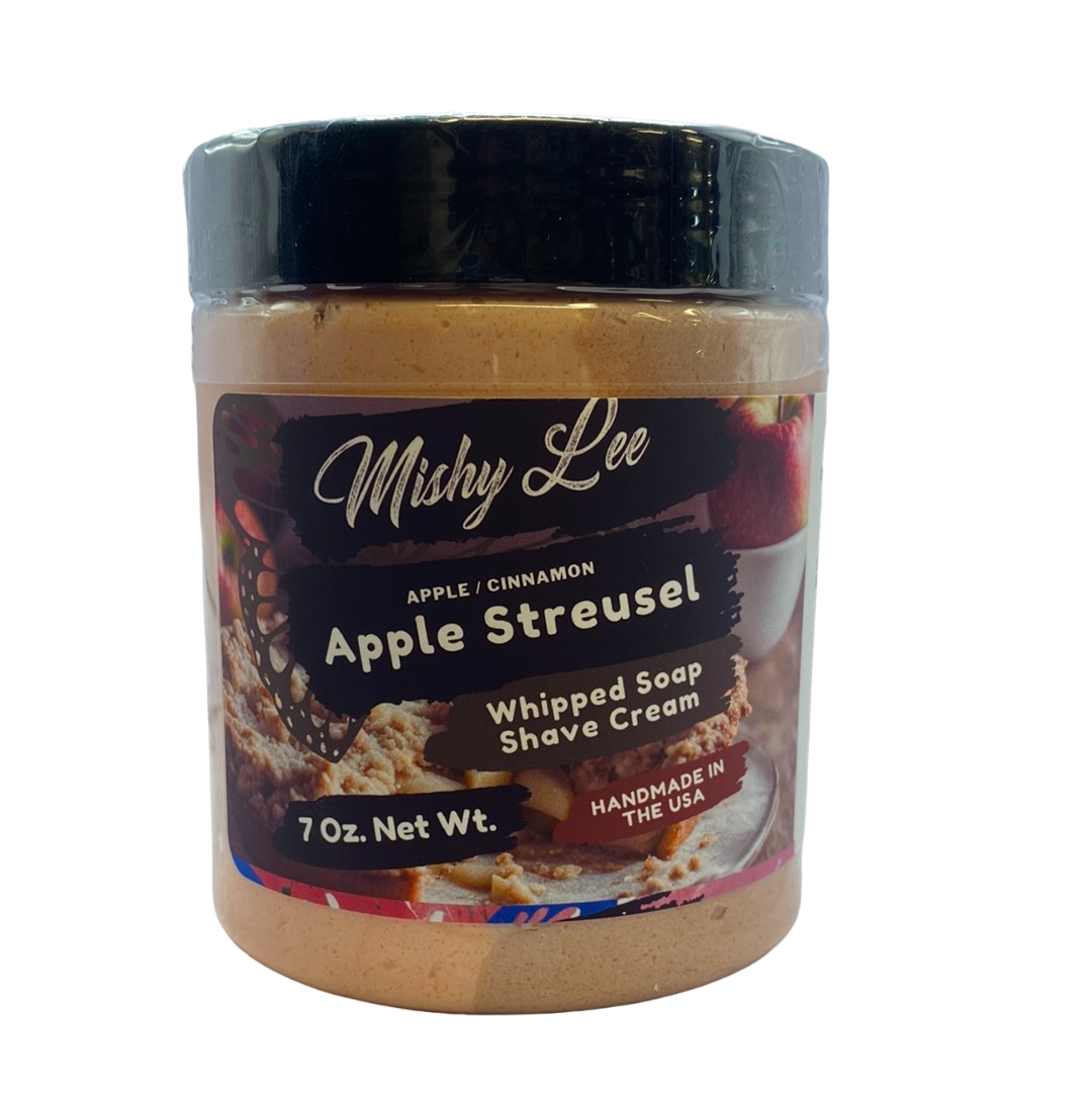 Apple Streusel Whipped Soap and Shave - 7 Oz.