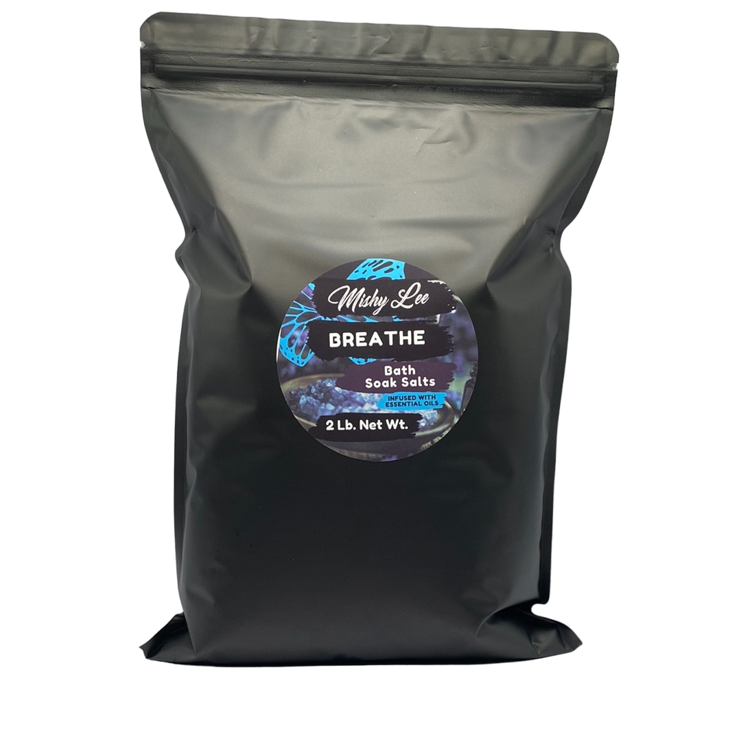 Breathe Bath Soak Salts - 2 Lb.