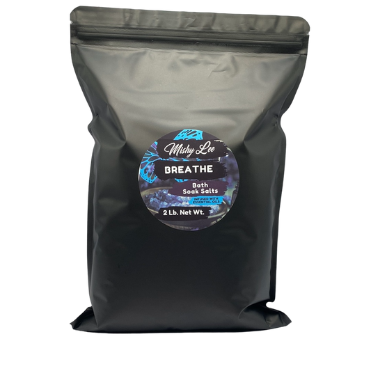 Breathe Bath Soak Salts - 2 Lb.