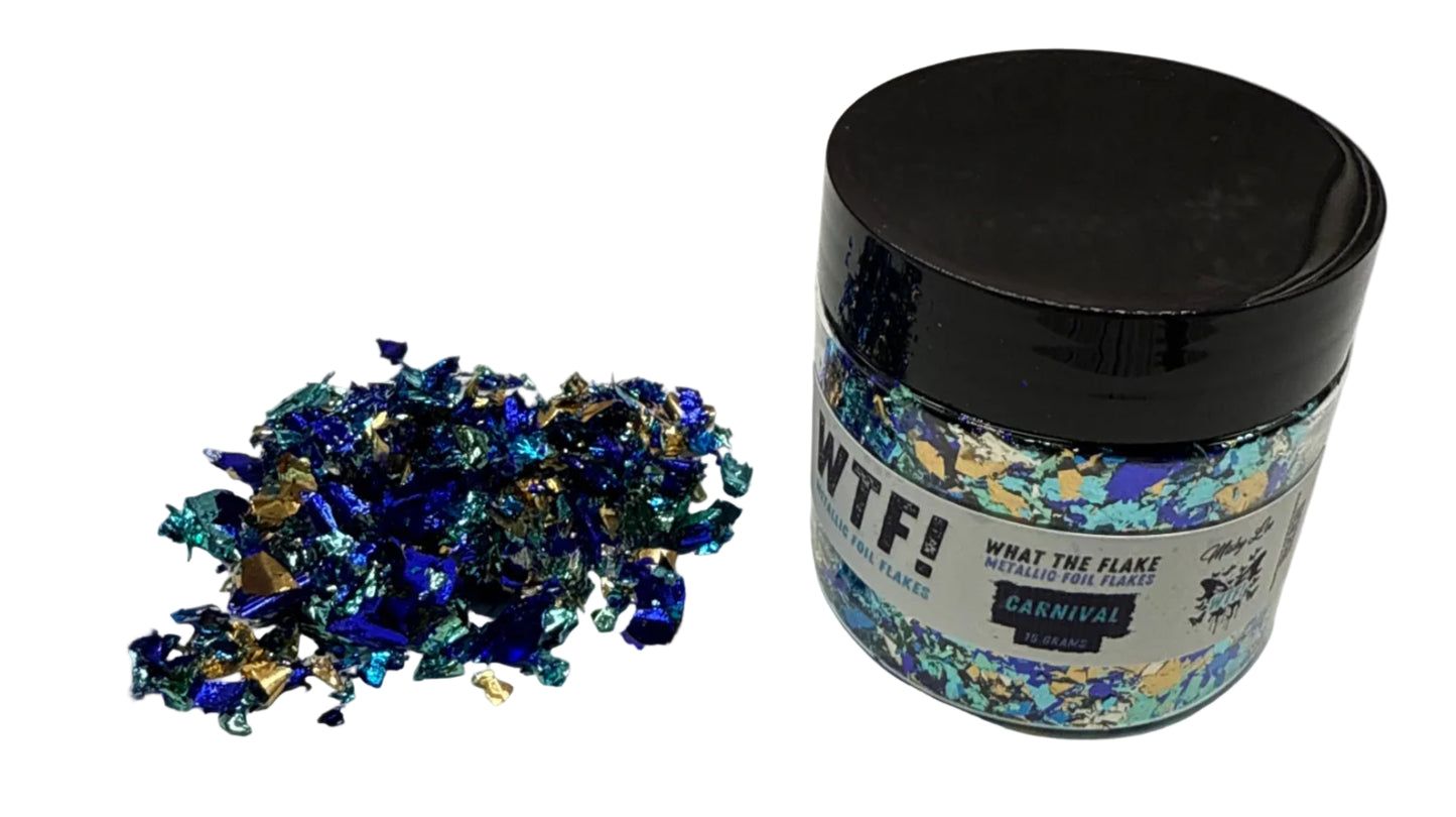 WTF Metallic Foil Flakes - Carnival