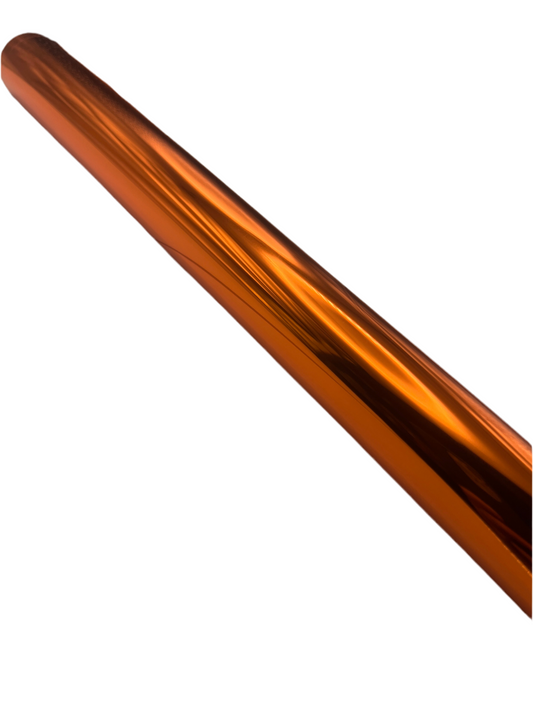 Metallic Textile Foil - Pumpkin