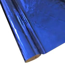 Metallic Textile Foil - Cobalt Blue