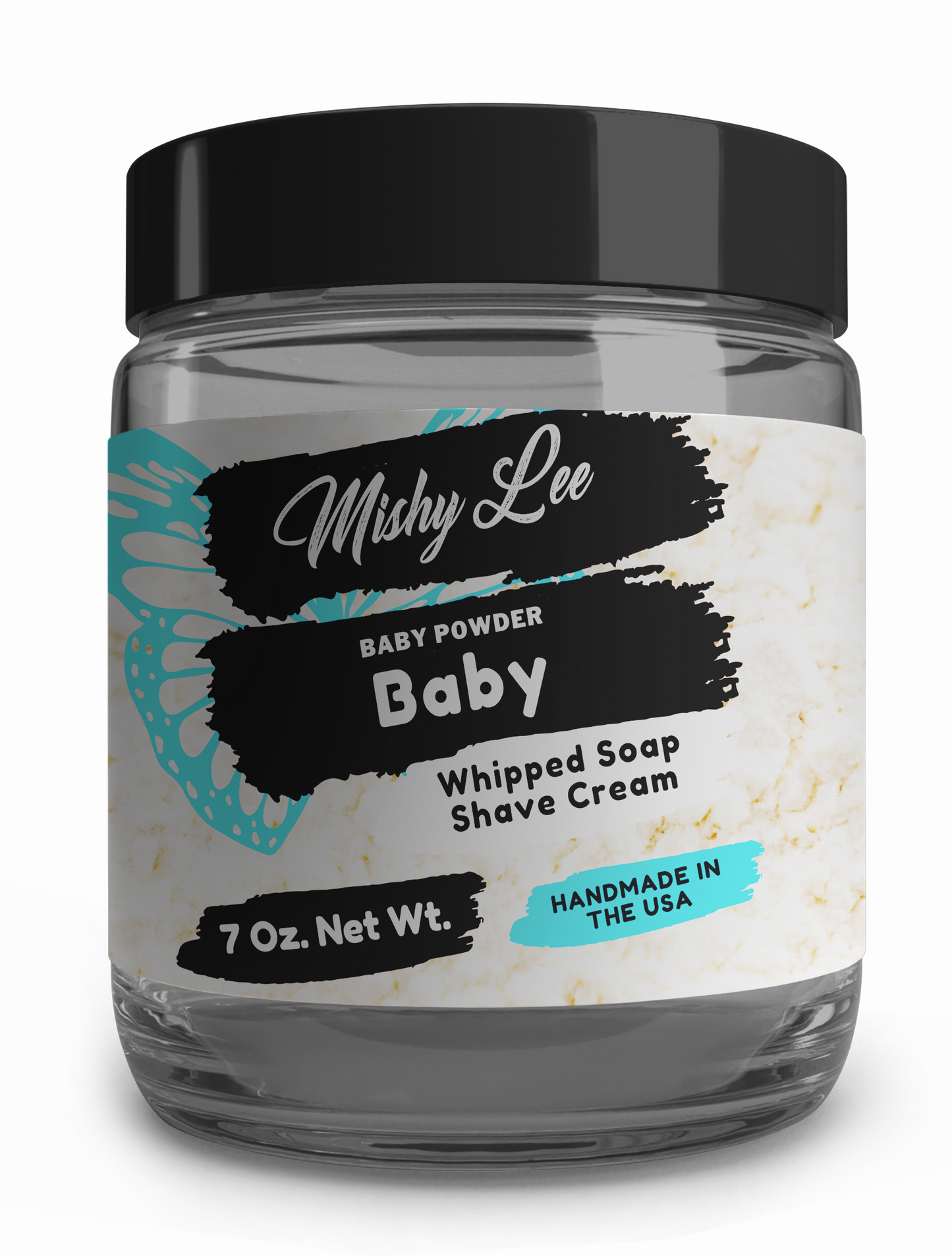 Baby Powder Whipped Soap and Shave - 7 Oz.