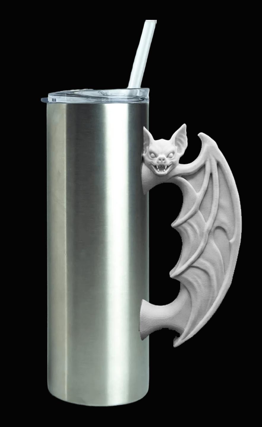 3D Printed Tumbler Handles - Multiple Designs - Halloween Series