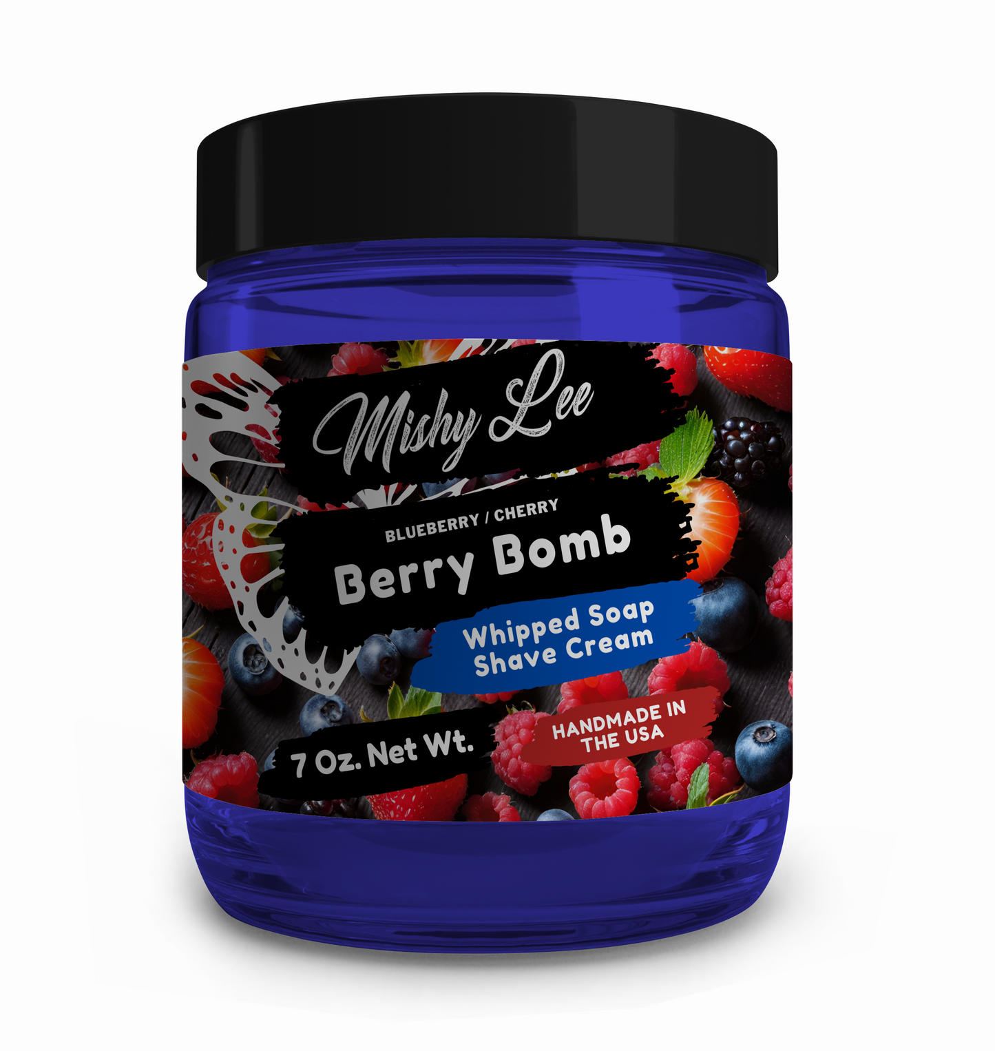 Berry Bomb Whipped Soap and Shave - 7 Oz.