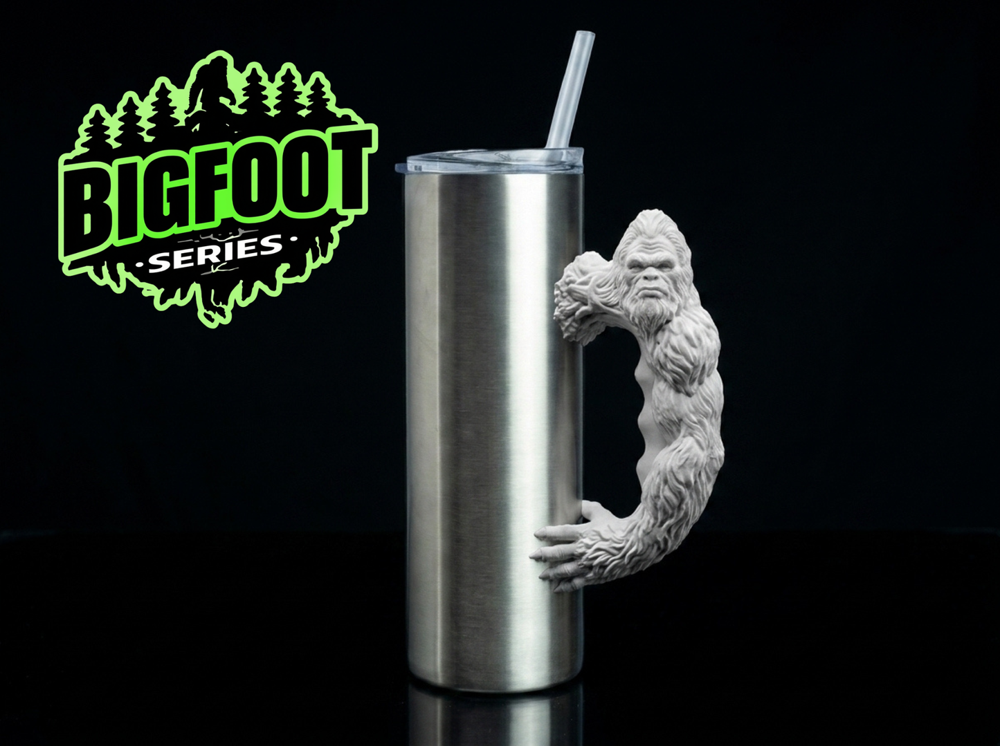 3D Printed Tumbler Handles - Multiple Designs - Bigfoot Series