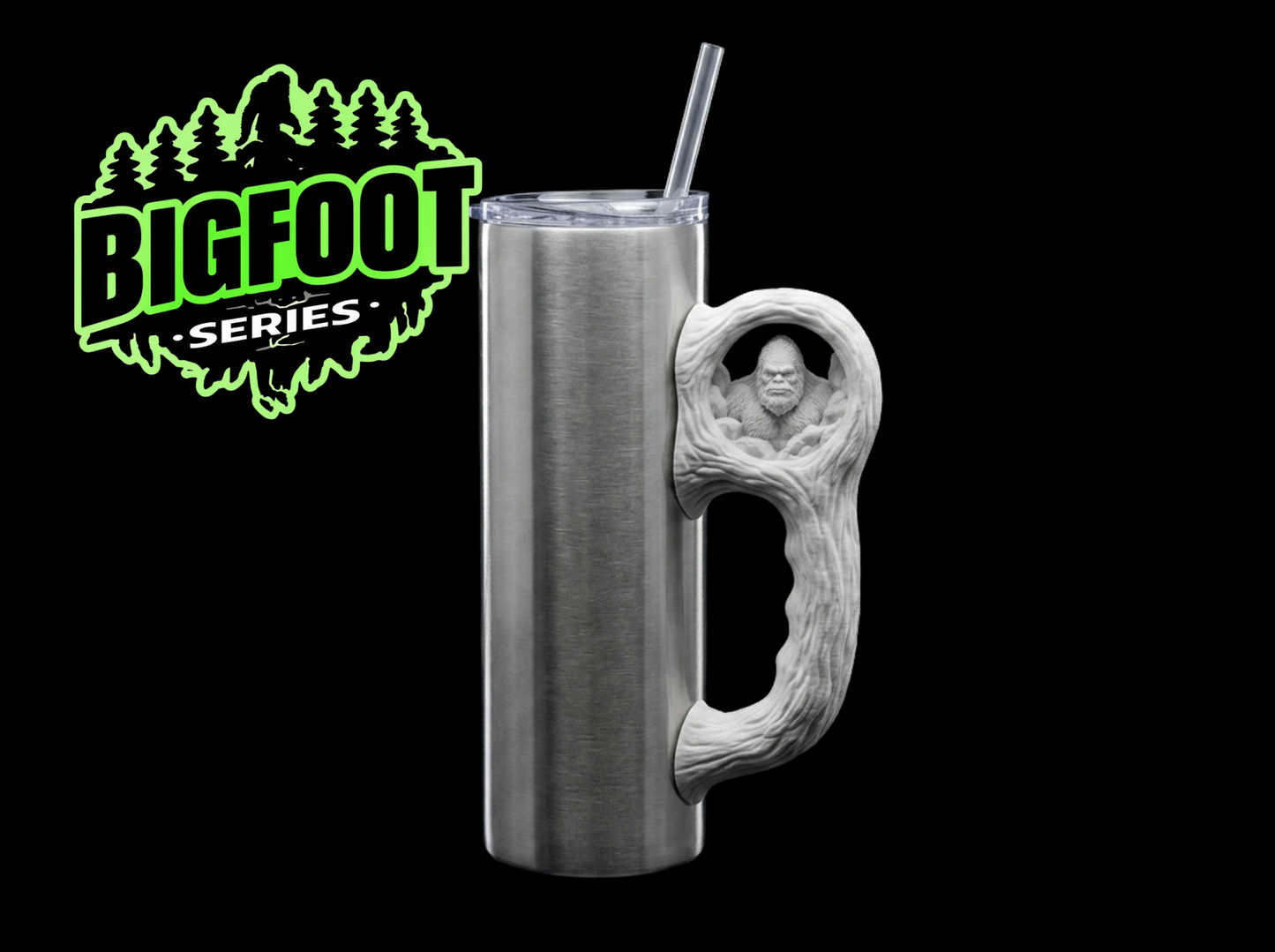 3D Printed Tumbler Handles - Multiple Designs - Bigfoot Series