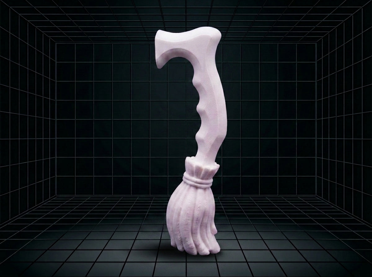 Witch Broom V1 Tumbler Handle 3D Printing STL – Digital Download
