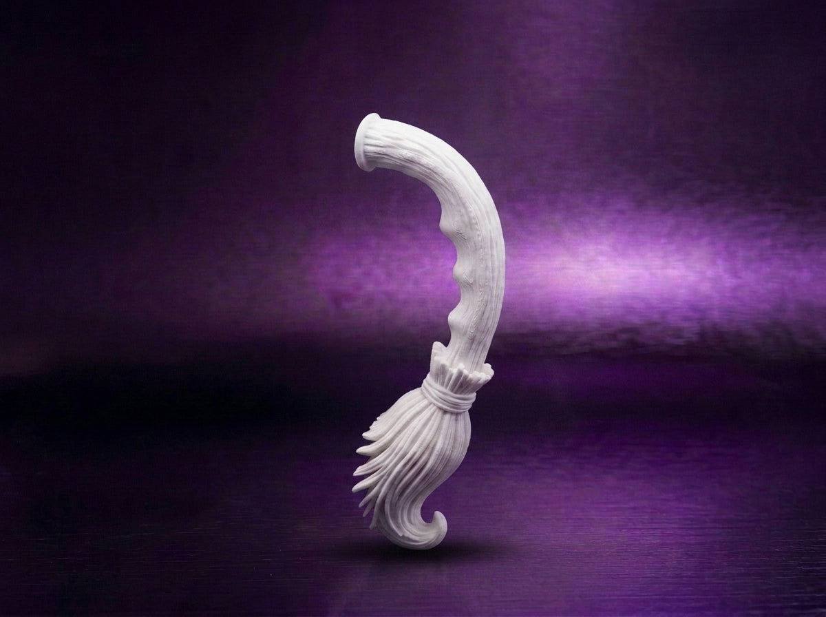 Witch Broom V3 Tumbler Handle 3D Printing STL – Digital Download