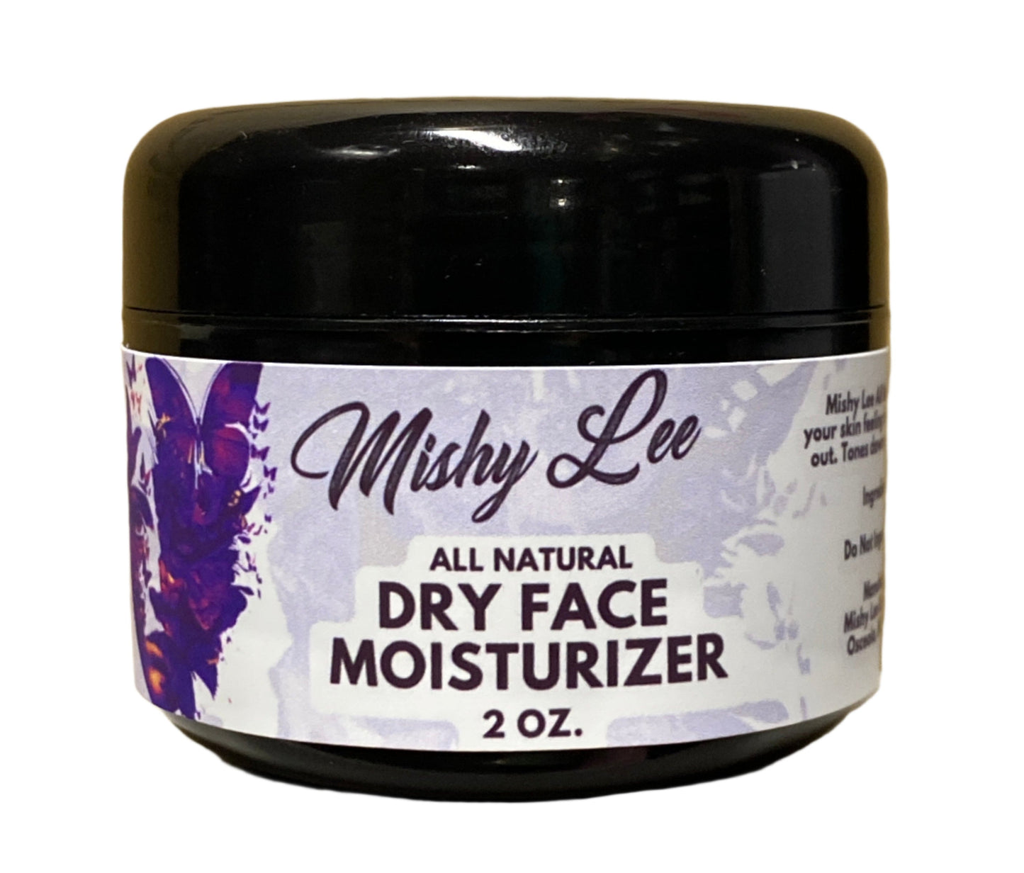 All Natural Dry Face Moisturizer 2 Oz.