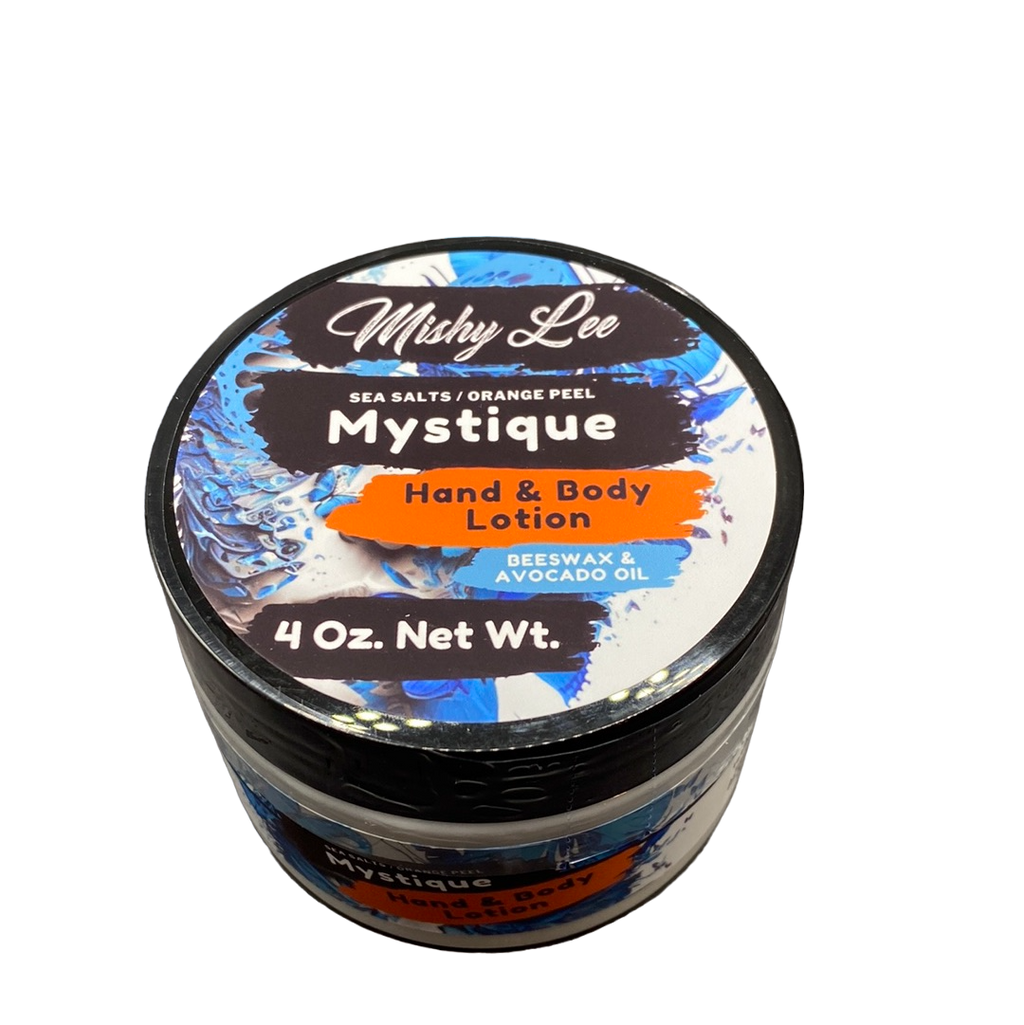 Mystique 4 Oz - Mishy Lee Beeswax and Avocado Hand & Body Lotion