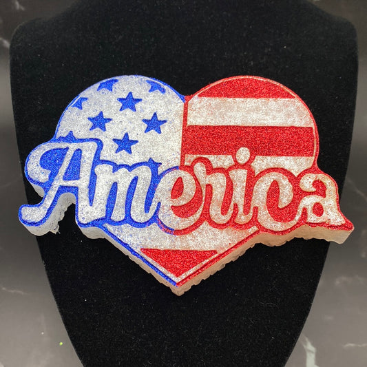 America Heart Mishy Lee Scented Freshie