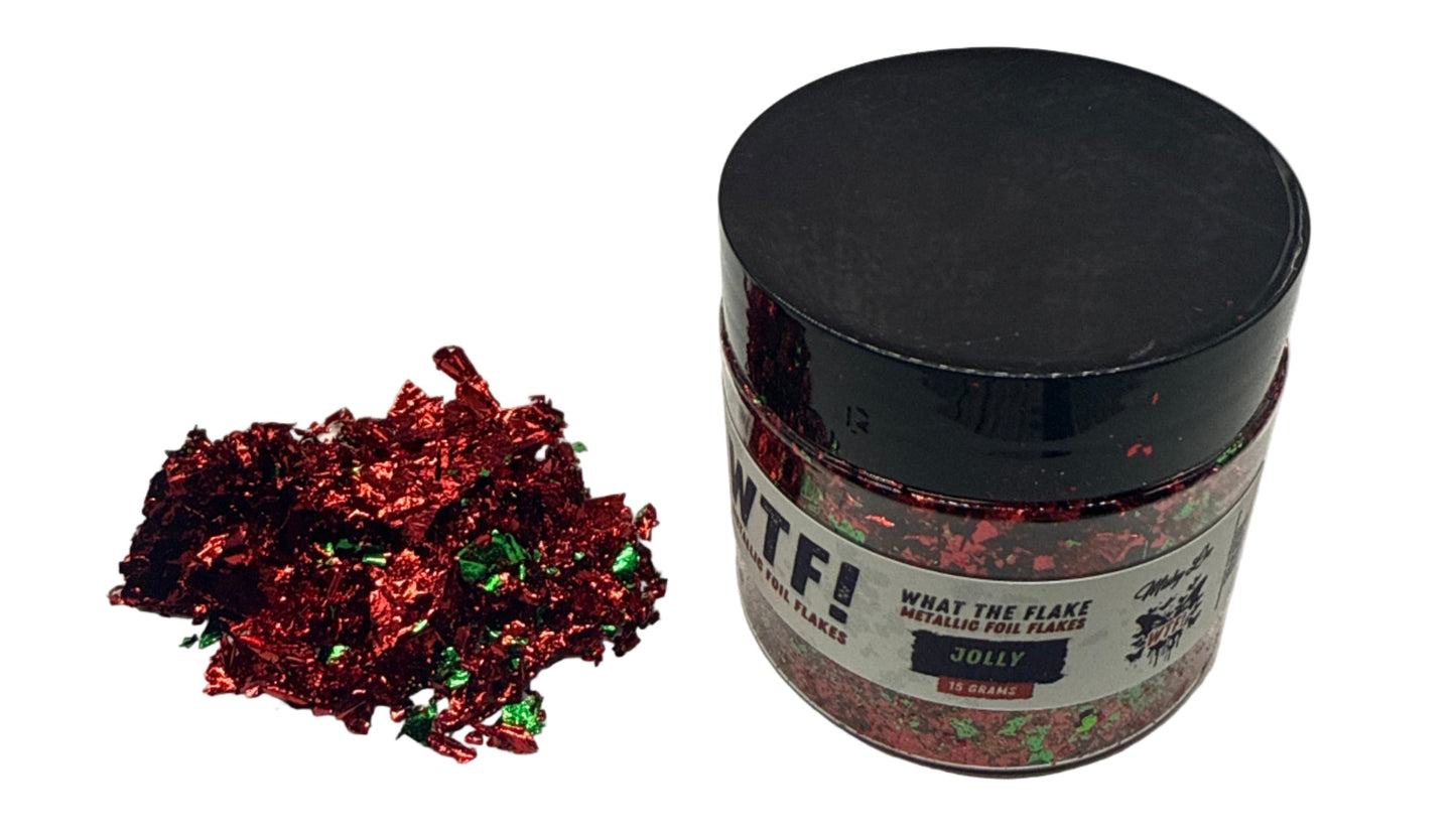 WTF Metallic Foil Flakes - Jolly