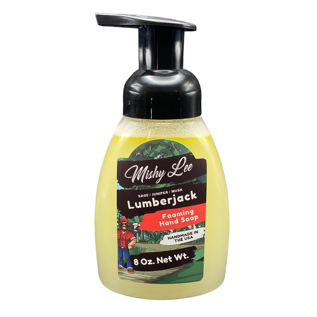 Lumberjack 8 Oz - Mishy Lee Foaming Hand Soap