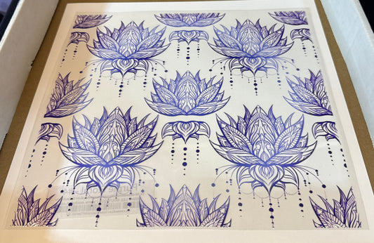 Purple Floral - #4