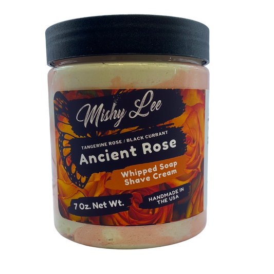 Ancient Rose Whipped Soap and Shave - 7 Oz.