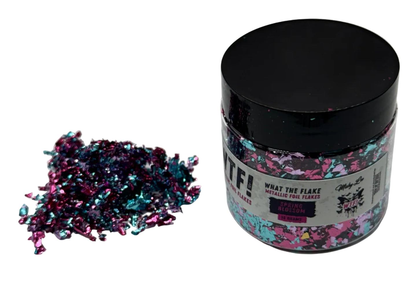 WTF Metallic Foil Flakes - Spring Blossom