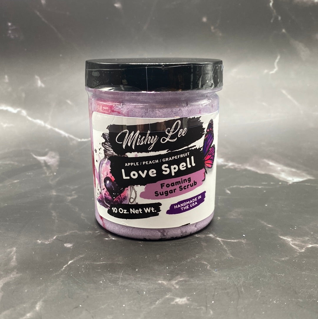 Love Spell Foaming Sugar Scrub - 10 Oz.