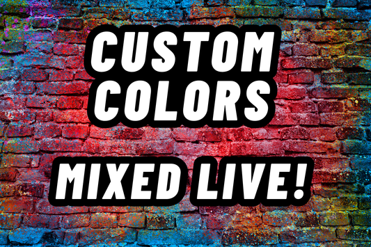 Distressed Paints - Live Show Custom Mix - (PRE-ORDER)