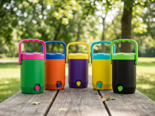 3D Printed Classic Cooler Can Holder - Customizable Colors