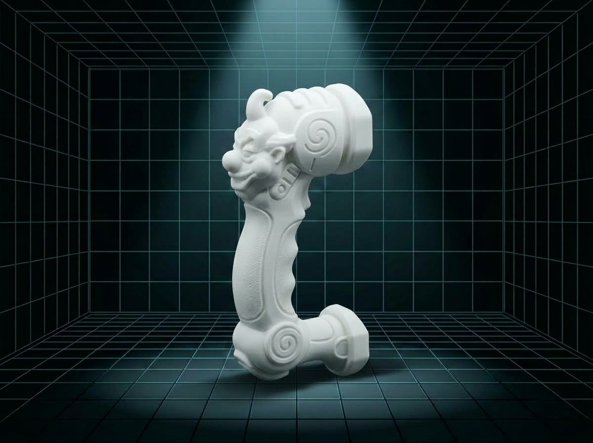 Space Clown V1 Tumbler Handle 3D Printing STL – Digital Download