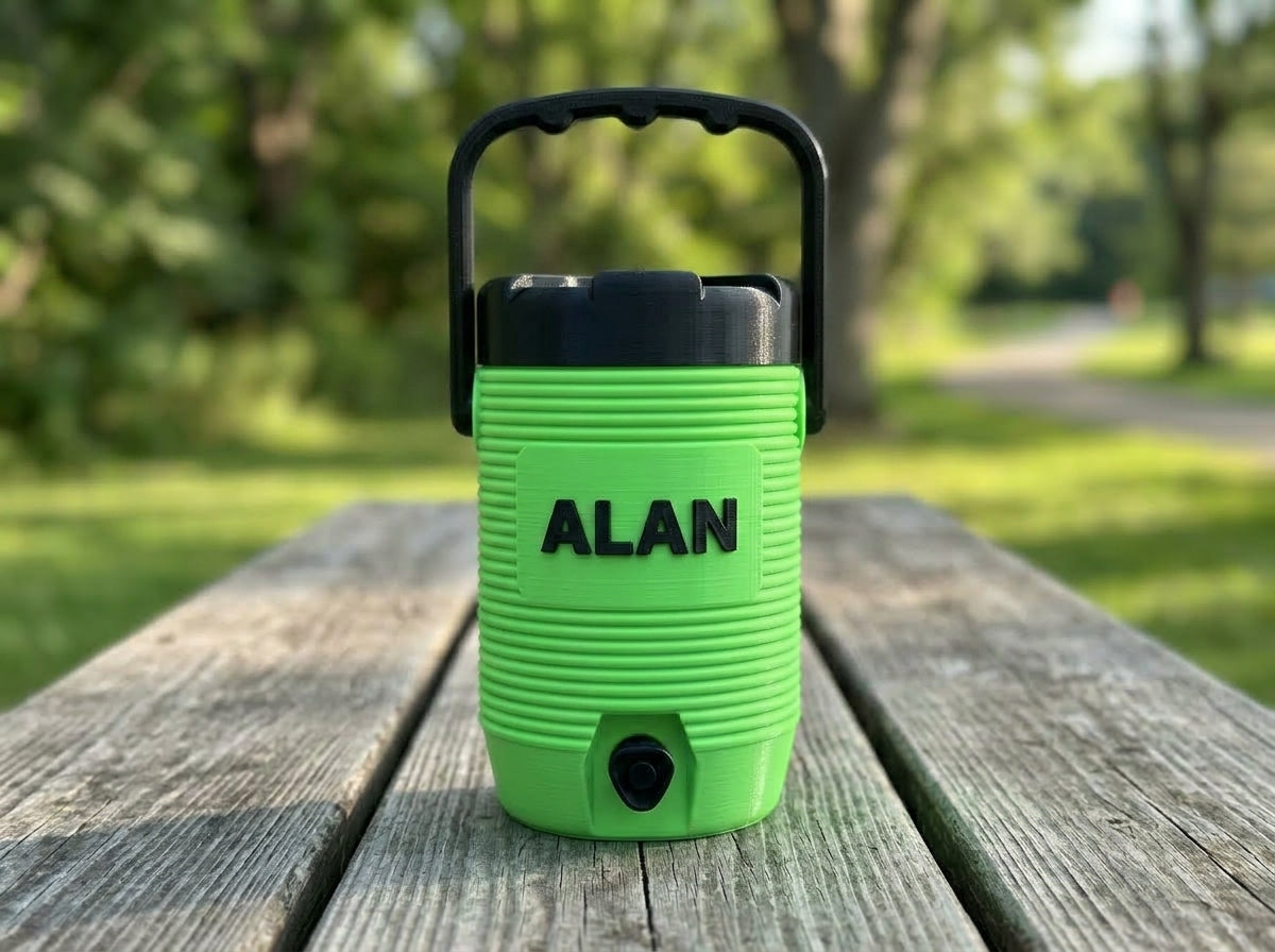3D Printed Classic Cooler Can Holder - Customizable