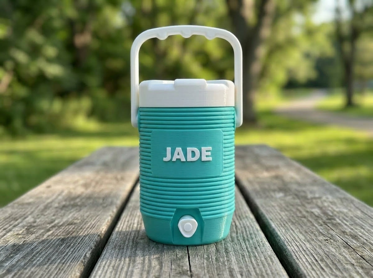 3D Printed Classic Cooler Can Holder - Customizable