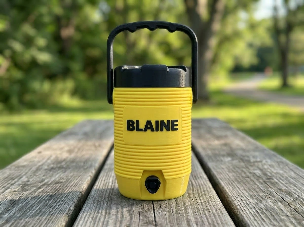 3D Printed Classic Cooler Can Holder - Customizable