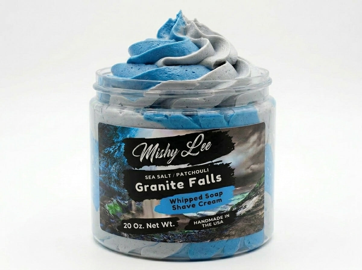 Granite Falls Whipped Soap and Shave Cream