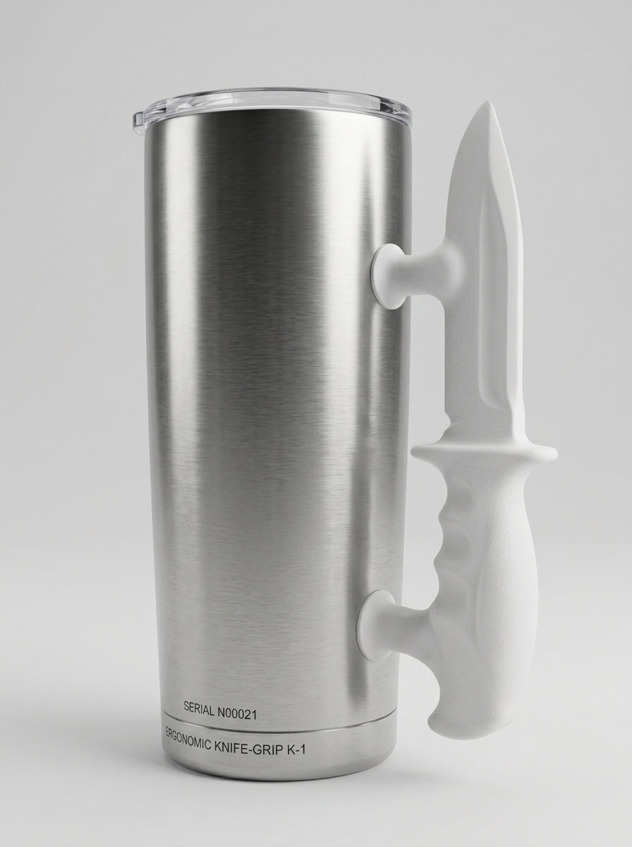 3D Printed Tumbler Handles - Multiple Designs - Series 2