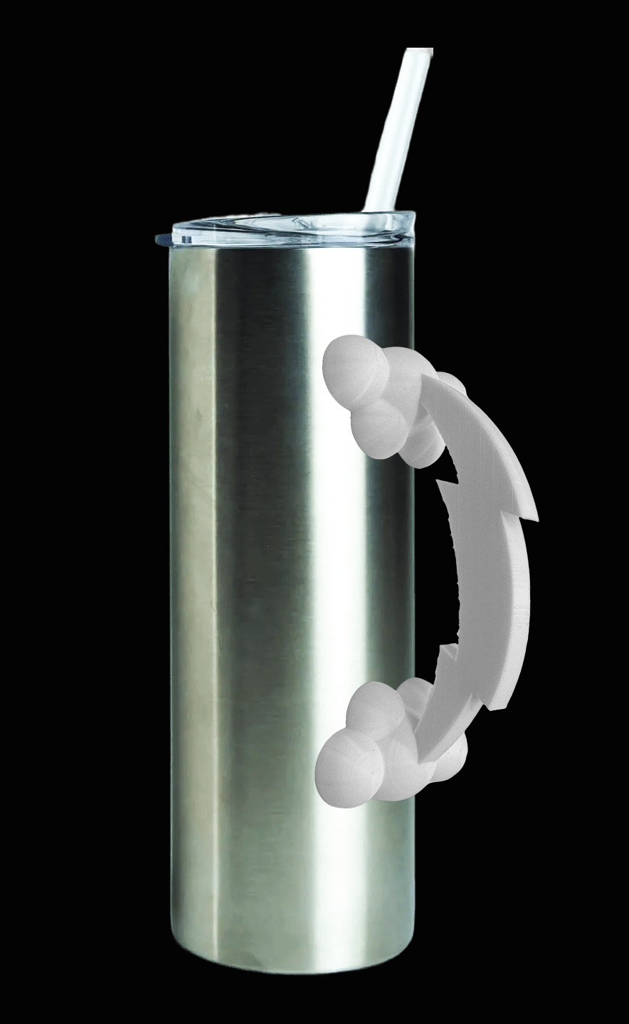 3D Printed Tumbler Handles - Multiple Designs - Series 1