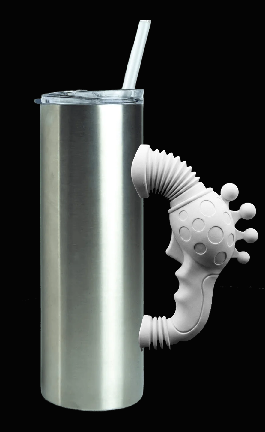 3D Printed Tumbler Handles - Multiple Designs - Clowning Around Series
