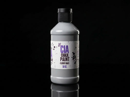 CIA Chalk Paint - Cloudy Gray 10 Oz