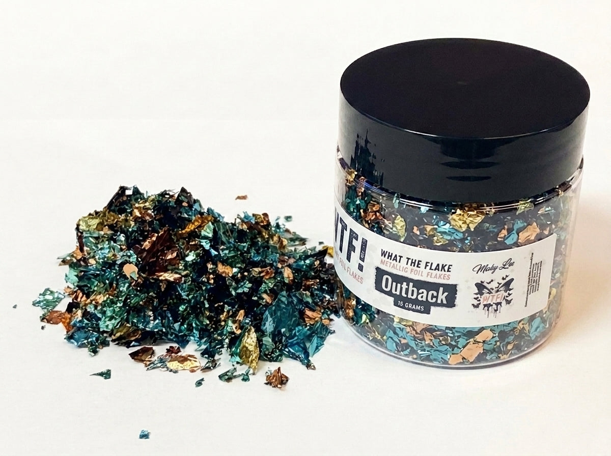 WTF Metallic Foil Flakes - Outback