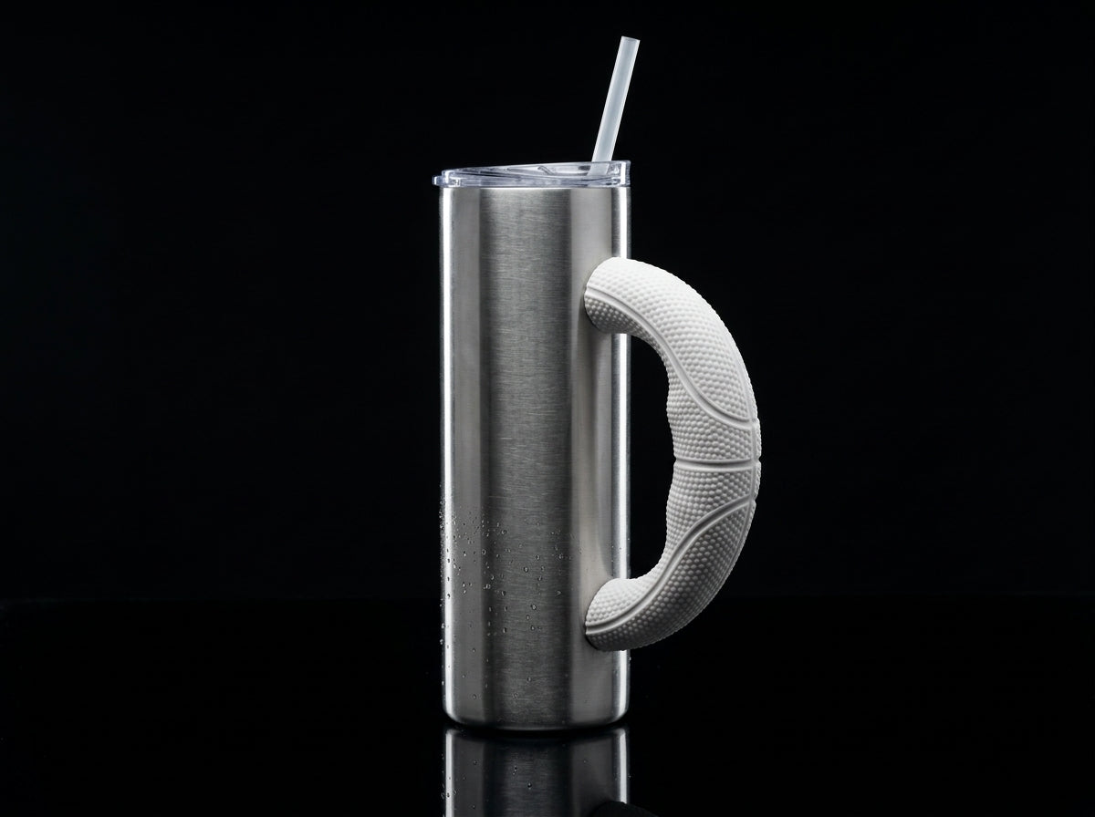 Basketball Grip V2 Tumbler Handle 3D Printing STL – Digital Download