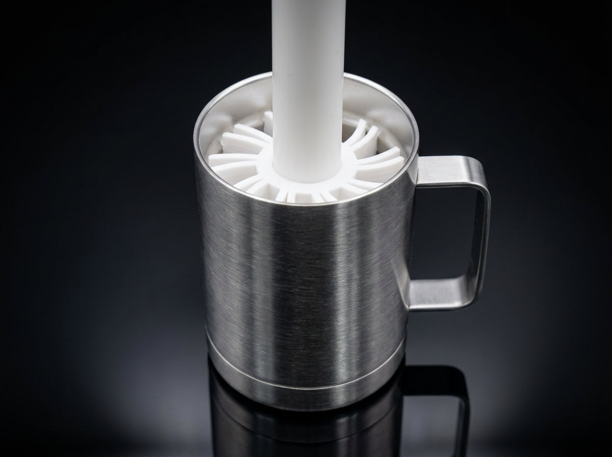 3D Printed Coffee Cup Tumbler Inserts - Fits 3/4 Inch PVC