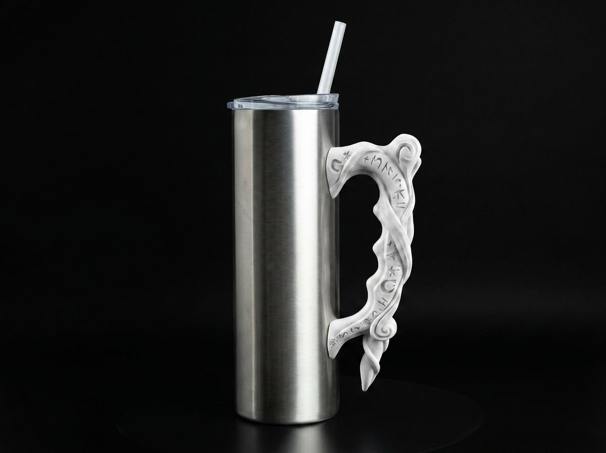 Magic Wand V2 Tumbler Handle 3D Printing STL – Digital Download