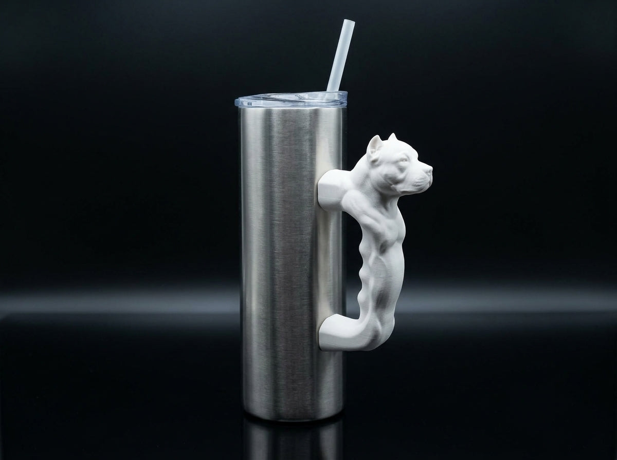 Pitbull V1 Tumbler Handle 3D Printing STL – Digital Download