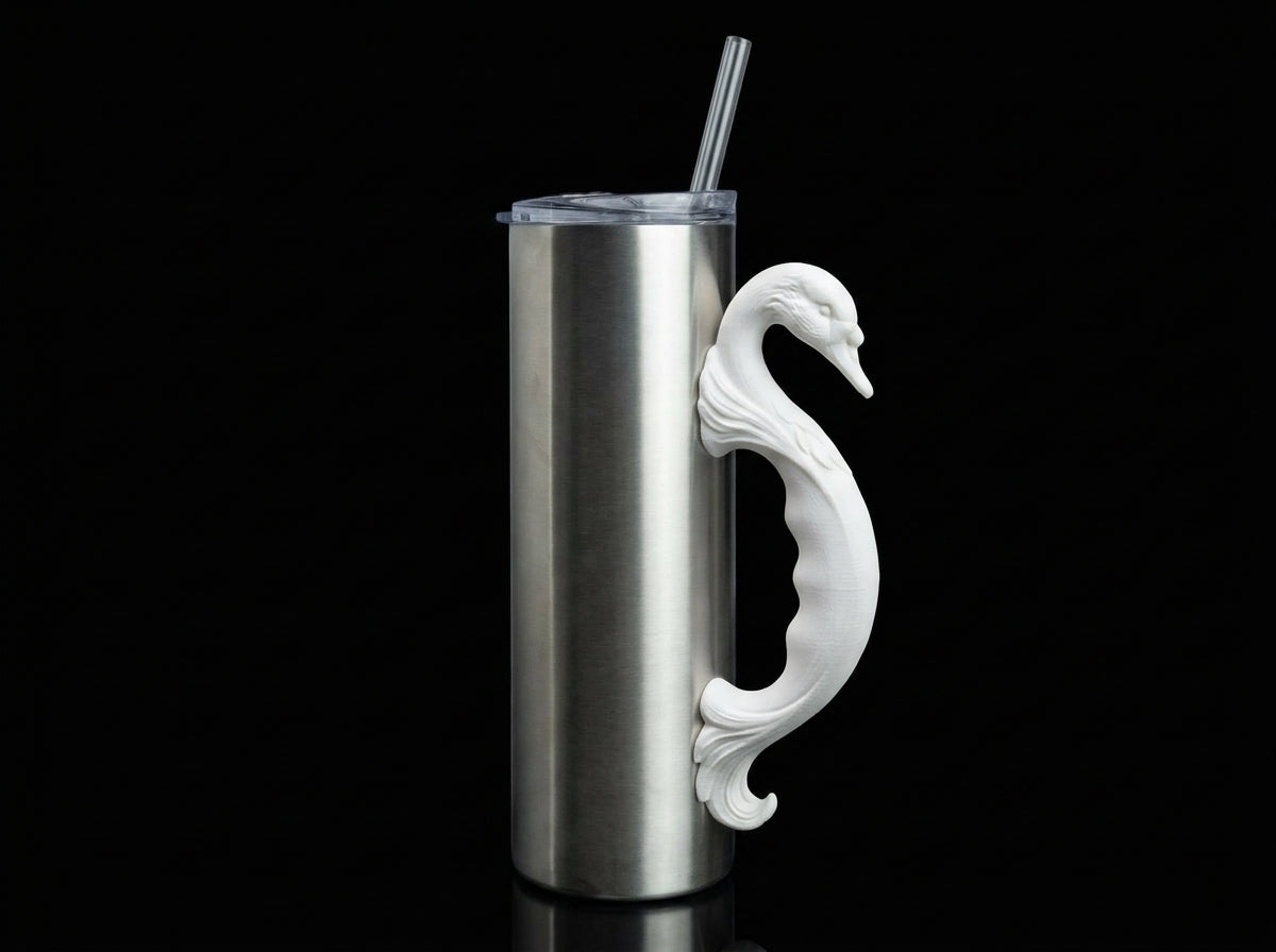 Swan V1 Tumbler Handle 3D Printing STL – Digital Download
