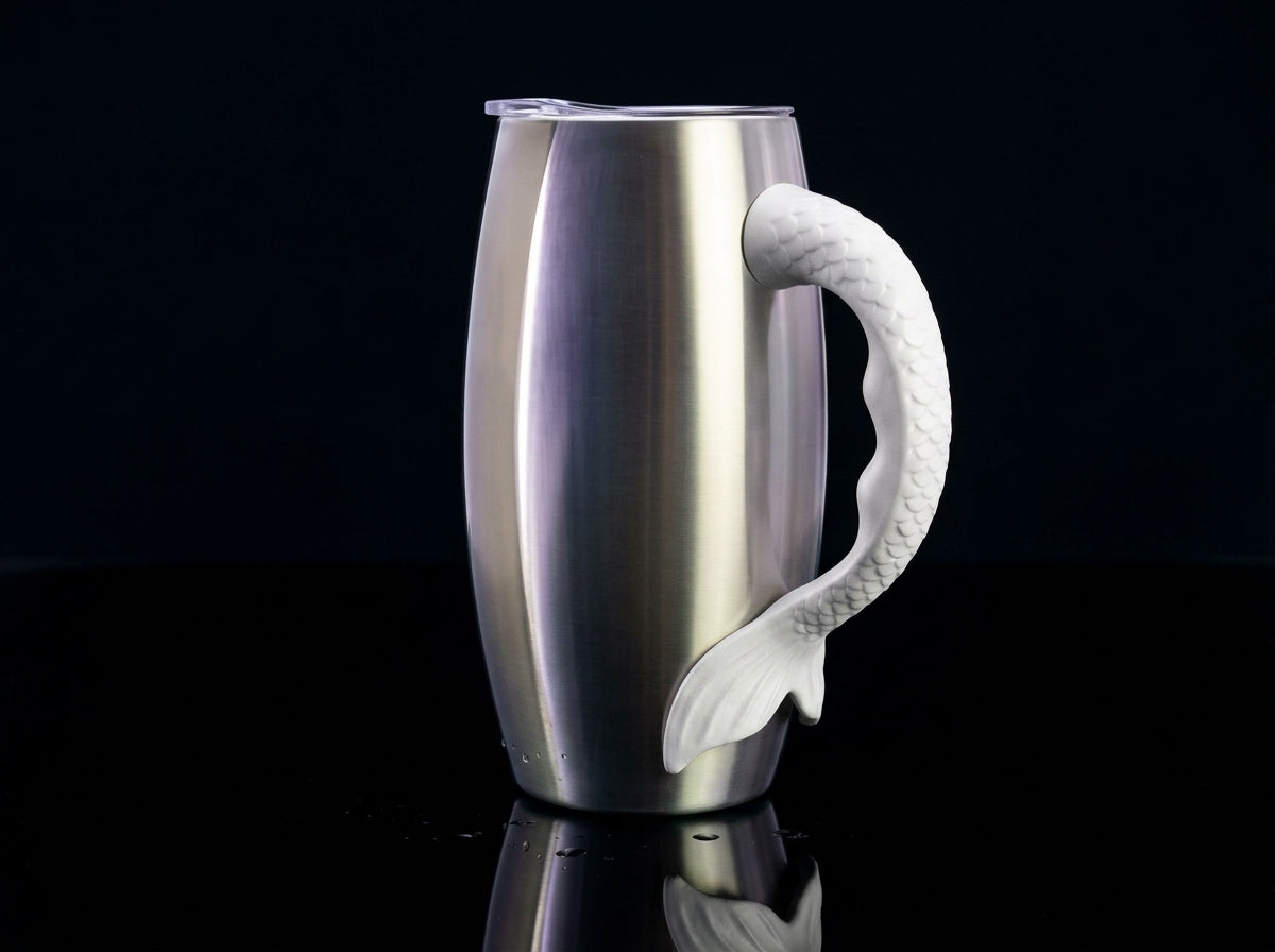 3D Printed 25 Oz Stemless Tumbler Handles - Multiple Designs - Series 1