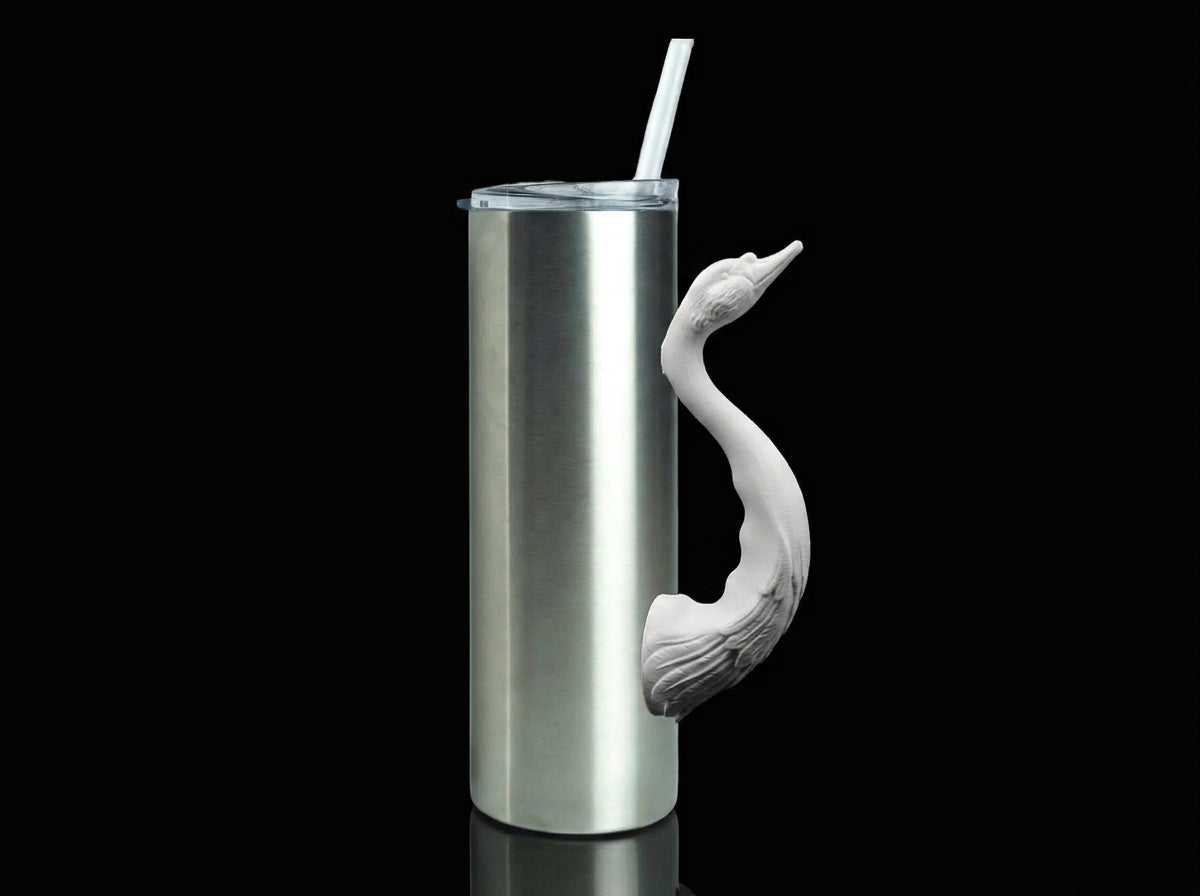 Swan V2 Tumbler Handle 3D Printing STL – Digital Download