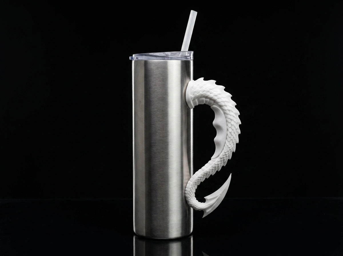 Dragon Tail V3 Tumbler Handle 3D Printing STL – Digital Download