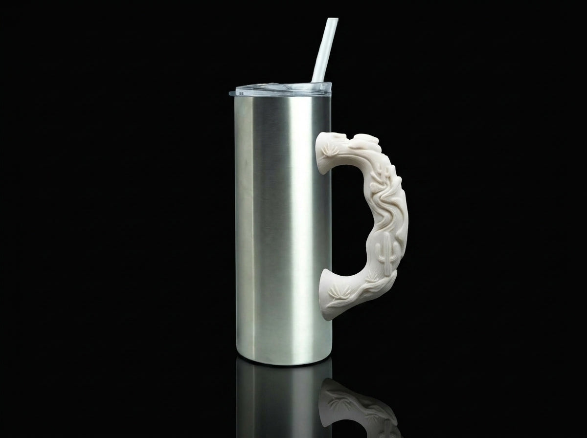 Canyon Trail Tumbler Handle 3D Printing STL – Digital Download
