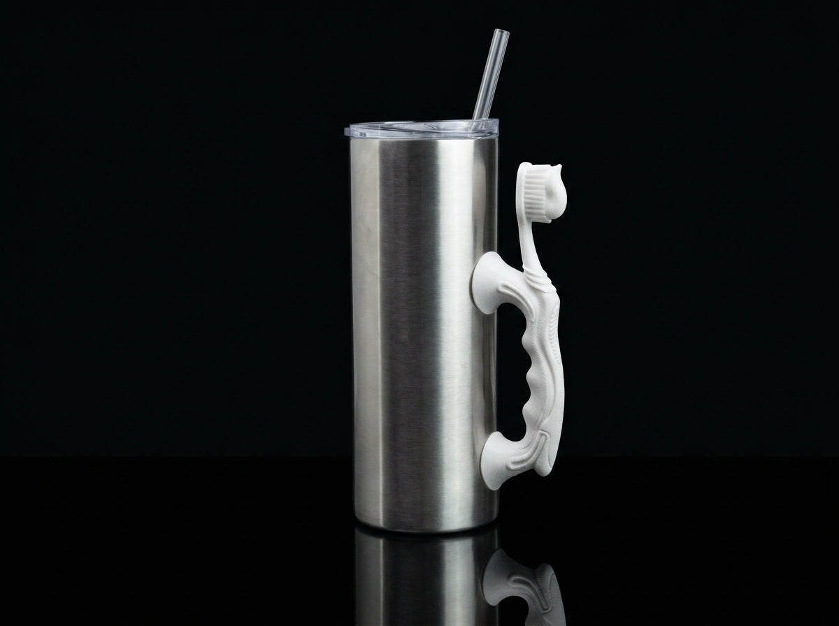 Toothbrush Tumbler Handle 3D Printing STL – Digital Download