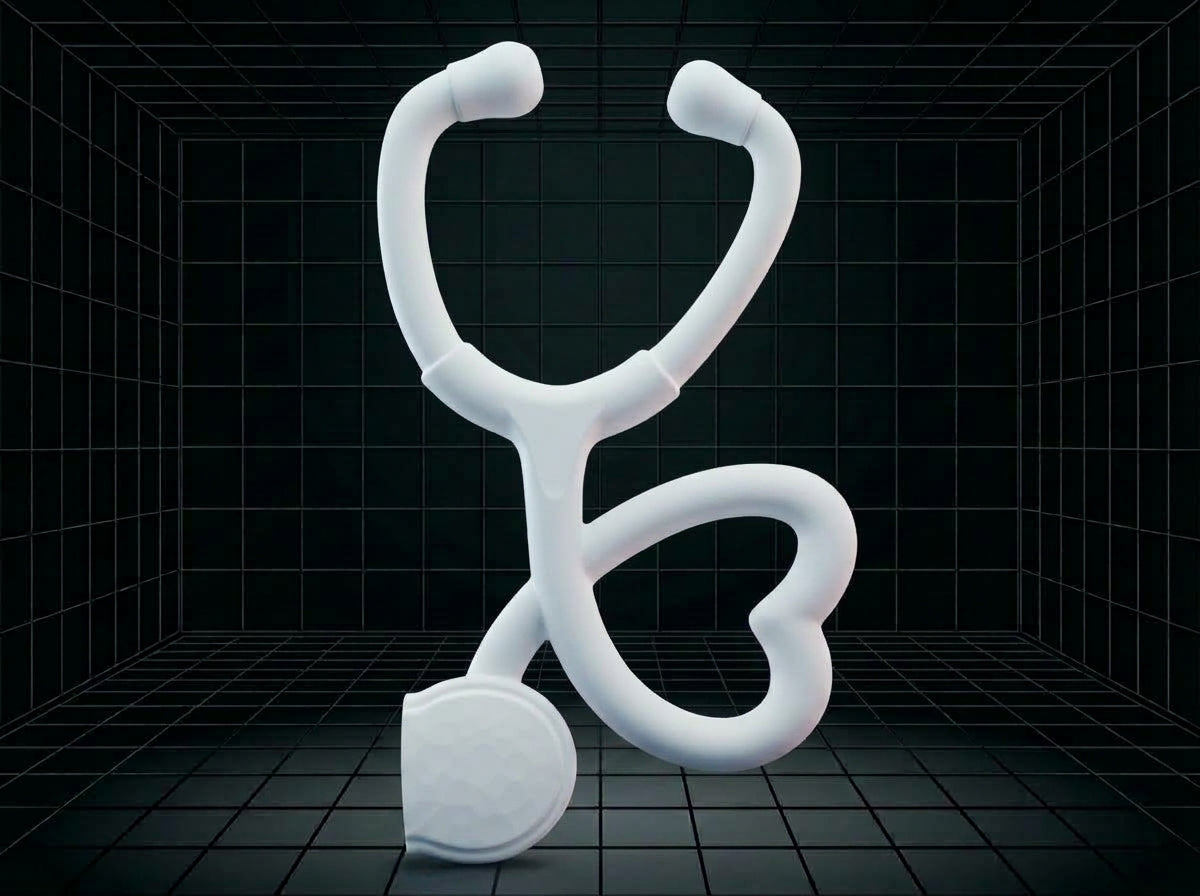 Nurse Stethoscope Tumbler Handle 3D Printing STL – Digital Download