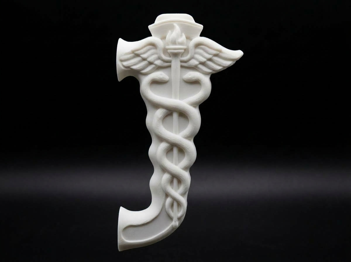 Medical Symbol Tumbler Handle 3D Printing STL – Digital Download