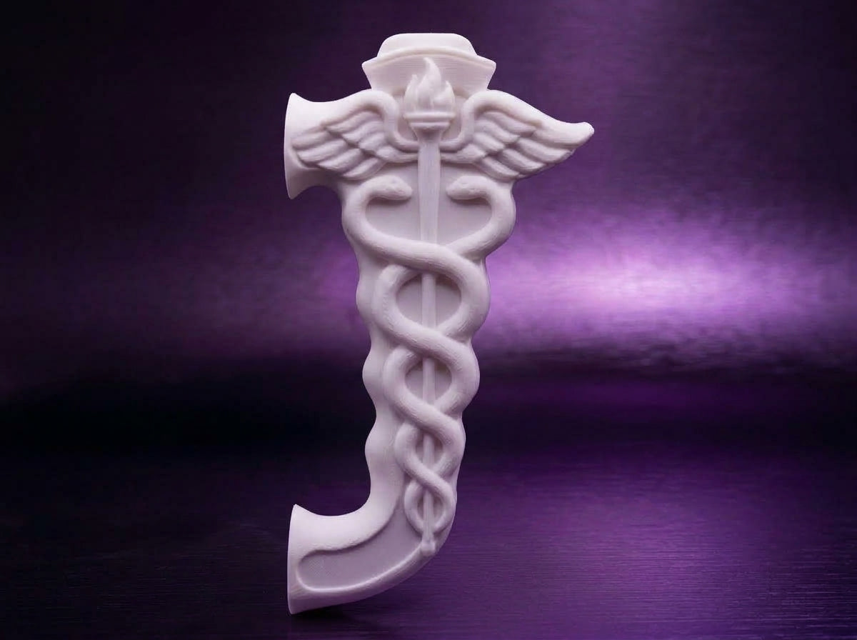 Medical Symbol Tumbler Handle 3D Printing STL – Digital Download