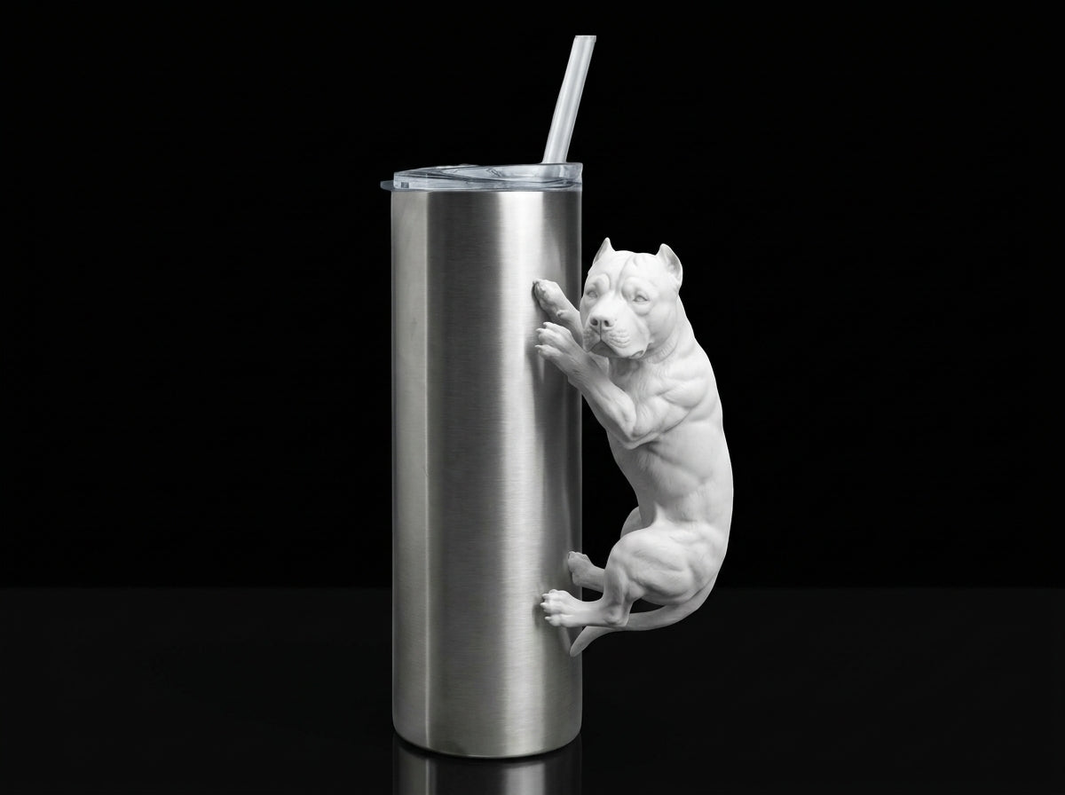 Pitbull V2 Tumbler Handle 3D Printing STL – Digital Download