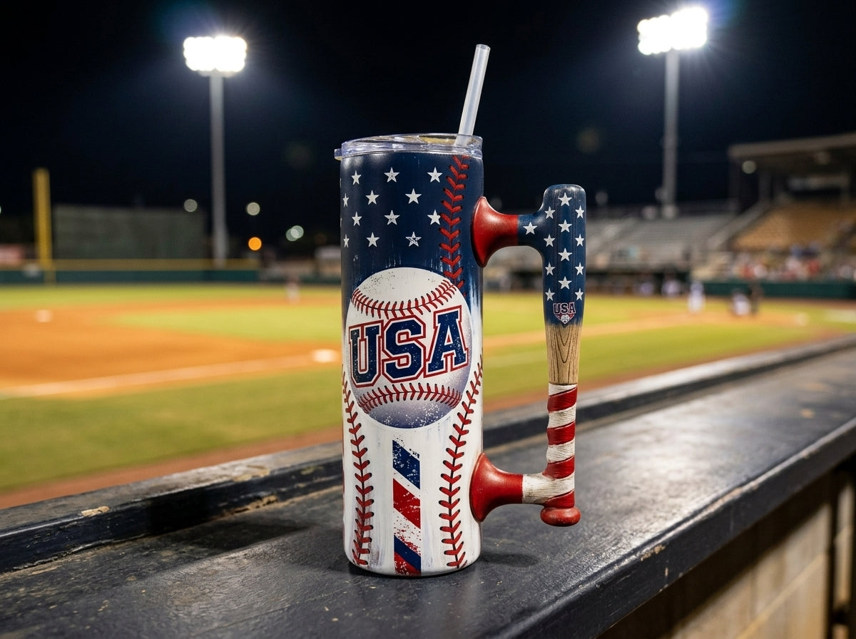 3D Printed Tumbler Handles - Multiple Designs - Players Club Baseball-Softball Series